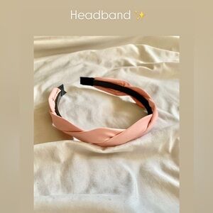 💗 Elegant Pink Headband 💗